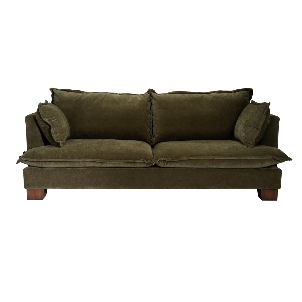 3 Seater Suffolk Olive - Image 2