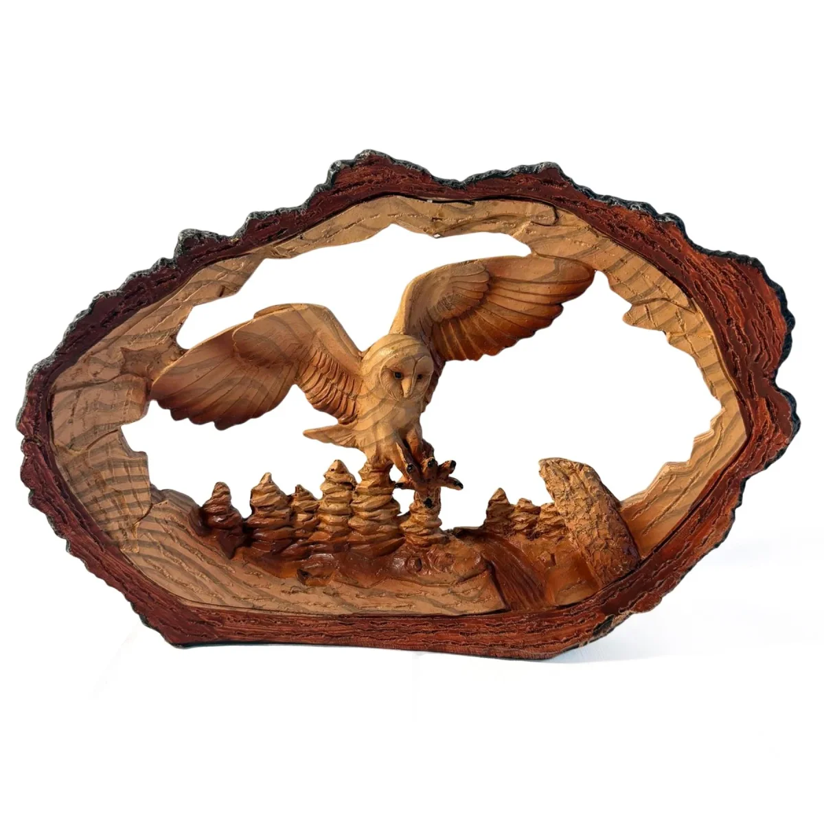 πππ¬ππ‘π π’πͺπ π’π₯π‘ππ ππ‘π§ | Forest Animal Decor | Owl Gifts for Owl Lovers, Women, Men, Kids | Nature Wildlife Figurine | Birthday Gift | Woodland Decor