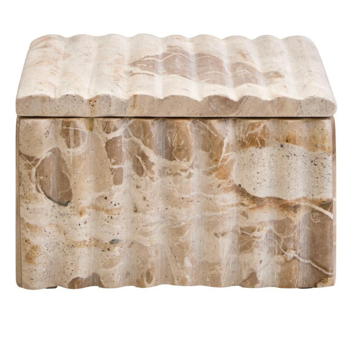 Square Chocolate Marble Box