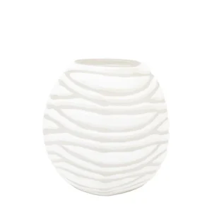 Andorra Handblown Carved Glass Vase (2 sizes available)