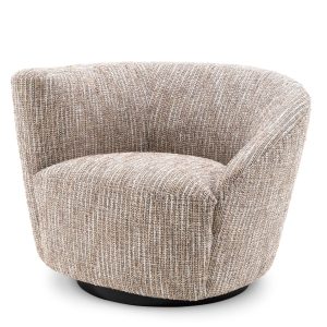 Swivel Chair Colin left mademoiselle beige