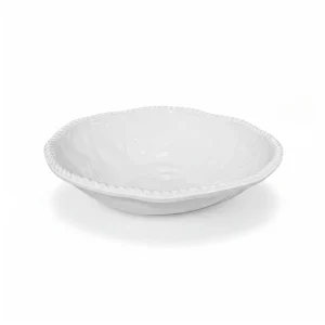 White Nautical Rope Large Bowl, 13"